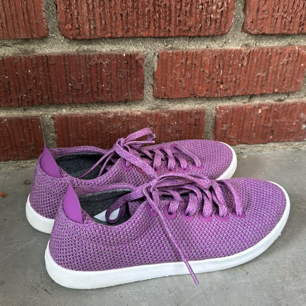 Allbirds Women's Purple Sneakers - Picture 5 of 9